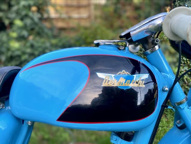 Aermacchi 125 U/N de 1954 – Prototipo, Rara Ligera Italiana, Estado Casi Perfecto